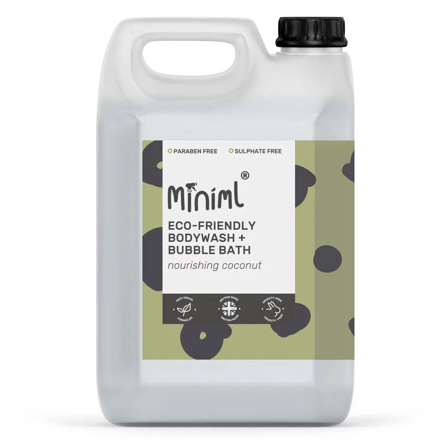 Miniml Body Wash & Bubblebath - Nourishing Coconut - Life Before Plastic